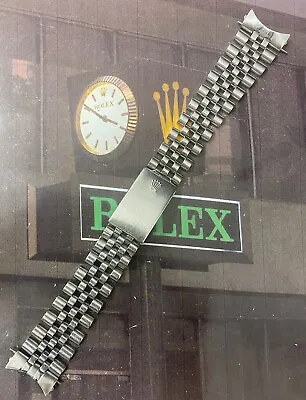 $375 • Buy Rolex Oyster 36mm Men's Jubilee Bracelet Steel 20mm Band 555 Ends 1601