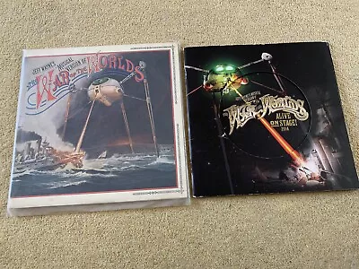 War Of The Worlds Vinyl Double Album A4 82671 & Tour Booklet • £29.50