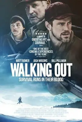 WALKING OUT - 27 X40  Original Movie Poster One Sheet 2017 Rare Matt Bomer • $49.99