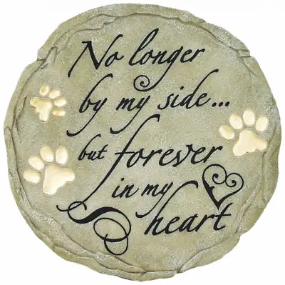 Pet Stepping Stone Mold Garden Plaque Ornament Animal Dog Cat Memorial Grave • $35.98