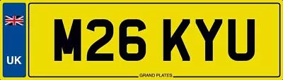 Micky U Number Plate M26 Kyu Private Registration - Mick Mike Michael Mickey Mic • $630.21