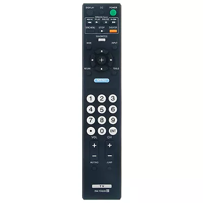 RM-YD028 Replace Remote For Sony TV KDL-37FA500 KDL-52S5100 KDL-52VE5 KDL-40XBR9 • $7.25