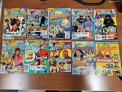 Disney Adventures Magazine Lot Of 10 2002-2005 • $19.99