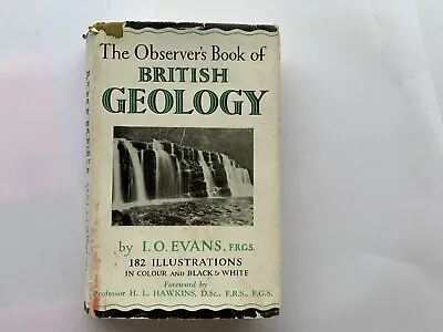 £3 • Buy The Observers Book Of British Geology - 1950 Reprint.