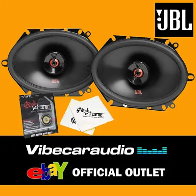 JBL STAGE3 8627  6 X8  2-Way Coaxial Speakers 500W Total Power + Sound Deadening • £74.95