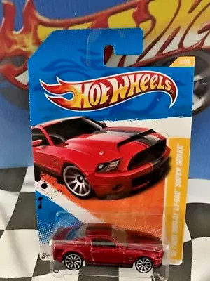 Hot Wheels 2011 New Models 03/50 003 '10 Ford Shelby GT500 Super Snake RED 10SP • $8.54