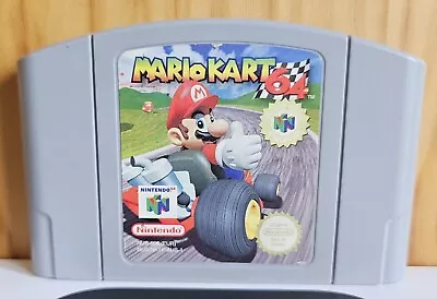 Mario Kart 64 - Nintendo 64 / N64 Game - FREE EXPRESS POSTAGE (MarioKart) • $60