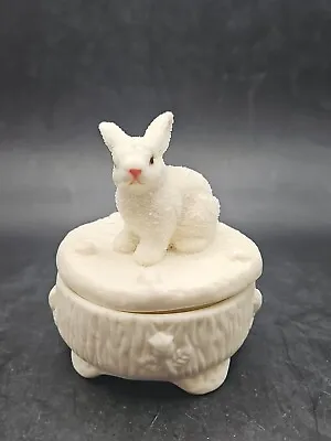 Vintage Rabbit Trinket Box • $18