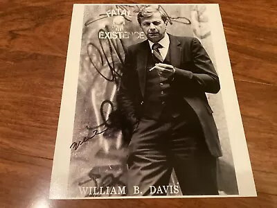 William B Davis Signed Autographed X-files Cigarette Smoking Man • $10