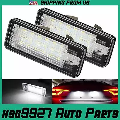 LED /License Plate Light For Audi A3 A4 S3 S4 A6 S6 Q7 RS4 CANBUS Error Free US • $6.99