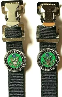 U.s. Army Motorcycle Military Biker Pants Boot Strap Heavy Duty Clip Made In Usa • $23.99