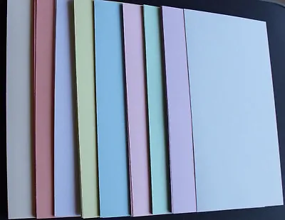 A4 Card  - Pack Of 40 Sheets Assorted Pastel Colours • £2.50