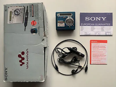 £199 • Buy SONY MZ-R700 MD WALKMAN Minidisc Player And Recorder - Blue. BOXED. In LNC