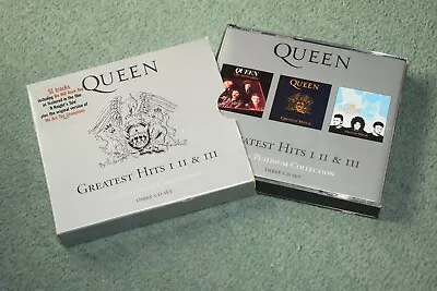 Queen : Greatest Hits I II & III: The Platinum Collection CD 3 Discs (2000) • £6.99