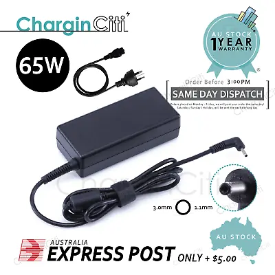 65W 19V 3.42A Laptop Power Charger For Acer Swift SF514-54T SF514-54GT 3.0*1.1mm • $18.49