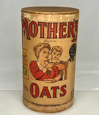 Mother’s Quaker Oats - Hot Breakfast Cereal Box - 91247 • $75