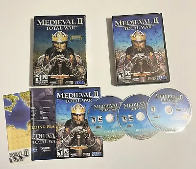 Medieval II 2 Total War PC Computer Video Game 2006 Complete CIB W/ Soundtrack • $19.99