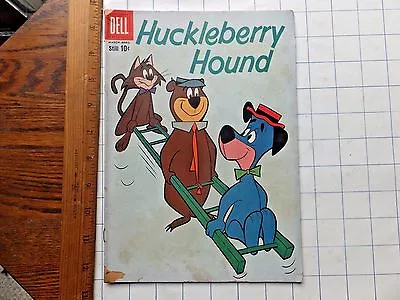 March/April 1960 Huckelberry Hound No. 4.   Huck Yogi Mr. Jinks Cover.   • $4.95