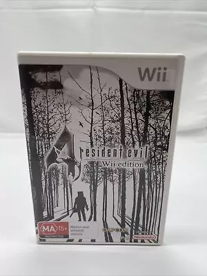 Resident Evil 4 Wii Edition (Nintendo Wii) Complete - Aus Seller - Fast Post • $22.95