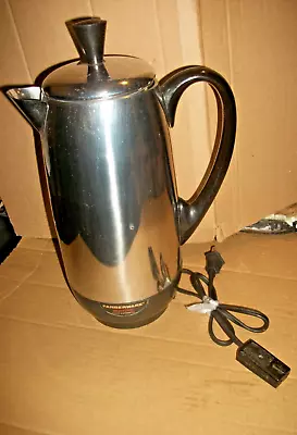 Vintage Farberware Superfast #142 Electric Coffee Percolator 12 Cup USA • $36.99