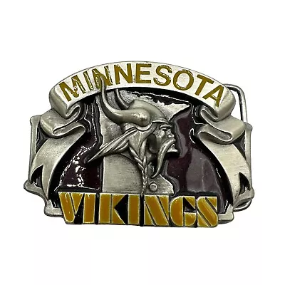 Vintage 1986 Minnesota Vikings Belt Buckle Limited Edition 2205/ 10000 NEW • $14.99