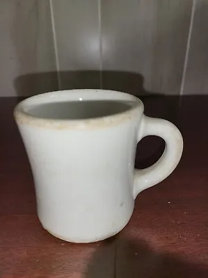 Victor Coffee Mug Cup Heavy 3.5H X 3 W Diner Restaurant Ware Tea White  Ceramic • $22