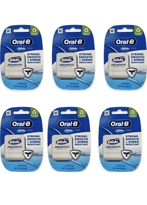 Lot Of 6 Oral B Glide Pro Health Original Dental Floss 50m / 54.6 Yards Each • $21.25