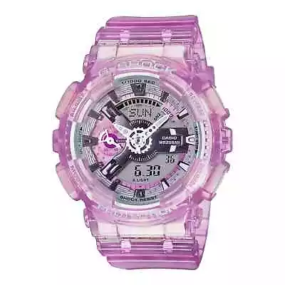 Casio G-Shock Analog-Digital Women Pink Skeleton Watch GMAS110VW-4A • $145