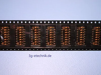 DSIC08TSGER - DIP Switch 8POS REC SMD Pitch 2.54 Mm - Würth • $2