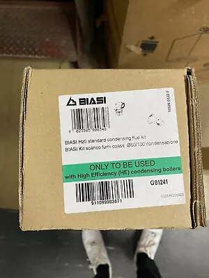 Biasi Condensing HE Horizontal Boiler Flue & Plume Kit 16926.0322.0 G01241 • £75