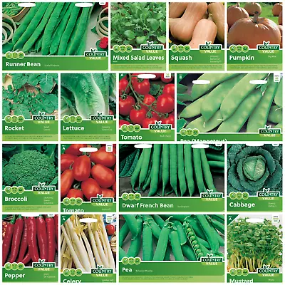 Herb And Vegetable Seeds Mr Fothergills Country Value • £1.95