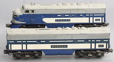 Lionel 2367 Vintage O Wabash F-3 AB Diesel Locomotive Set • $310.07