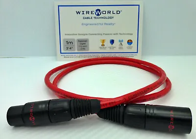 $64.99 • Buy WireWorld Starlight 7 AES/EBU Digital Cable 110 Ohm 1 Meter