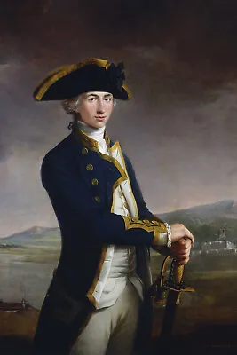 John Francis Rigaud - Captain Horatio Nelson (1781) Poster Painting Art Print • £54.95