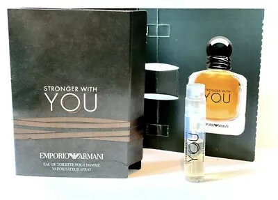 £1.99 • Buy EMPORIO ARMANI STRONGER WITH YOU 1.2ml EDT POUR HOMME SAMPLE SPRAY