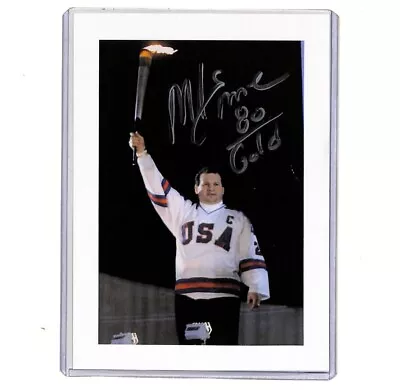 Mike Eruzione Signed Auto Autograph 5x7 Photo Team USA • $14.99