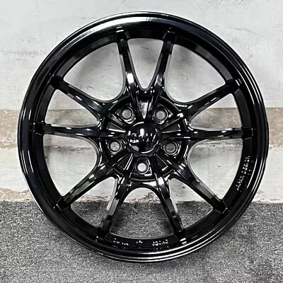 17  Ipw 016 Japan Style Black Wheels Rims Fits Veloster Xf300 Xg350 5x114.3 • $739.99