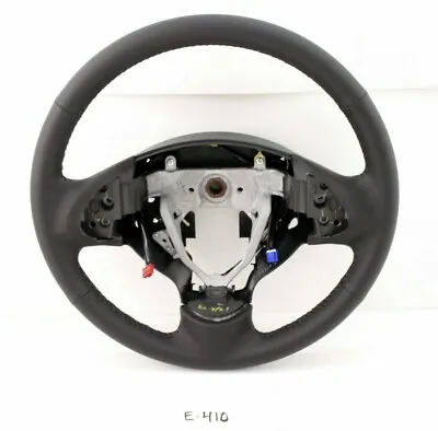 New OEM Black Leather Wrap Steering Wheel OEM Lancer 2008-2017 Nice 4400A917XA • $175