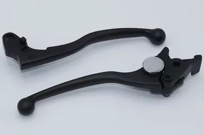 Kawasaki Ninja EX 500 500R 650 ZX6 ZX6R ZZR 600 ZZR600 ZX9 ZX9R BLACK LEVERS • $19.95