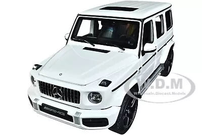 2018 Mercedes-benz Amg G63 White 1/18 Diecast Car By Minichamps 110037065 • $199.99