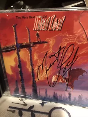 Meatloaf  Very Best Of 2 Cds. Hand Signed Genuine. Collectors Item • £200