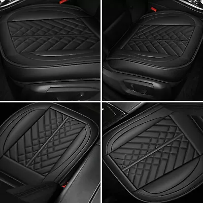 2xCar Accessories Front Seat Covers PU Leather Cushion Protector For Volkswagen • $30