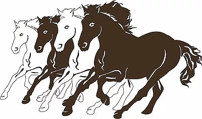 Horse Horseback Riding Horses Equestrian Rodeo Window Laptop Vinyl Decal Sticker • $18.94