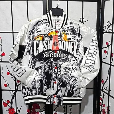 Cash Money Records Satin Jacket Coat NWT Lil Wayne Baby Birdman • $162