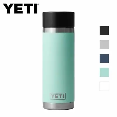 YETI Rambler Bottle 18oz With HotShot Cap Thermal Travel Insulated - ALL COLOURS • £29.99