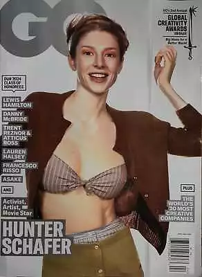 Gq Magazine April May 2024 Hunter Schafer • $15