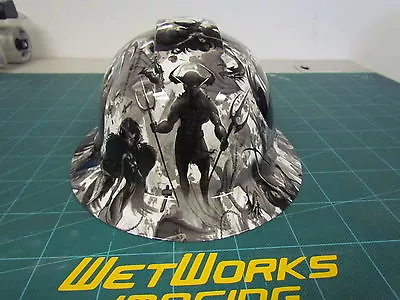 $51.99 • Buy Hard Hat FULL BRIM Custom Hydro Dipped , OSHA Approved  REVELATIONS  !! NEW !