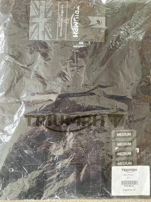 £28 • Buy Bnwt Genuine Triumph Prentis T Shirt - Black Size M