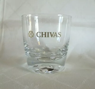 Chivas Regal Whisky Glass 300ml Heavy Base Barware Man Cave Collectable • $12.50