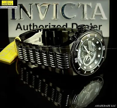 $67.99 • Buy NEW Invicta Men 50mm S1 Rally Swiss Z60 Chrono BLACK CARBON FIBER DIAL SS Watch